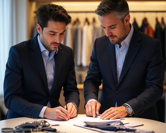 Consulenza di stile personalizzata con sarto esperto a Roma